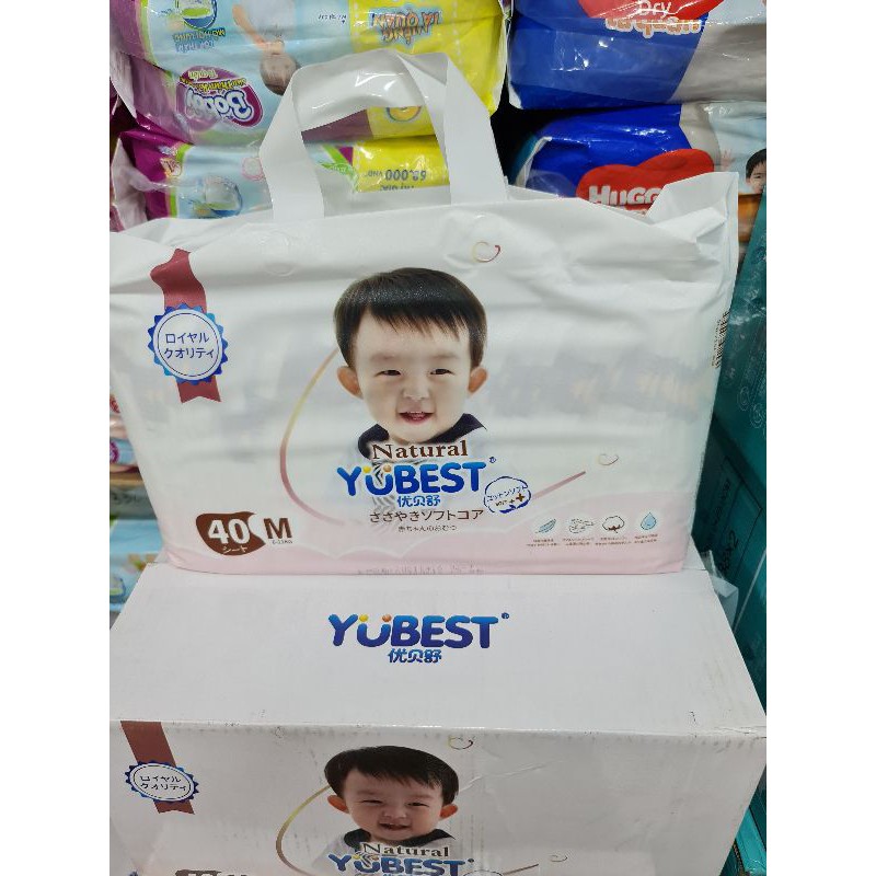 Bỉm Yubest angel dán/quần nội địa Trung S90/M84/L78/XL72