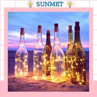 Đèn Trang Trí Nút Chai Nắp Bình 1M Trang Trí Quán Bar Chill Cafe Tiệm Trà Sữa Nhà Hàng Khách Sạn