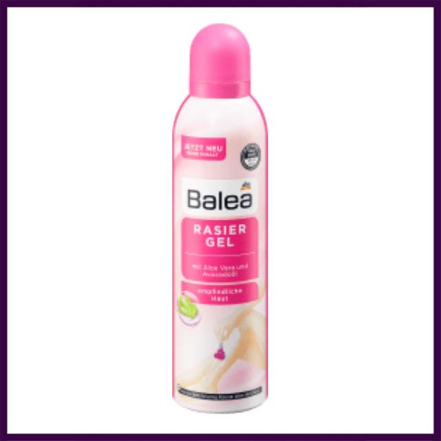 Bọt cạo lông Balea Peach Rose-Đức