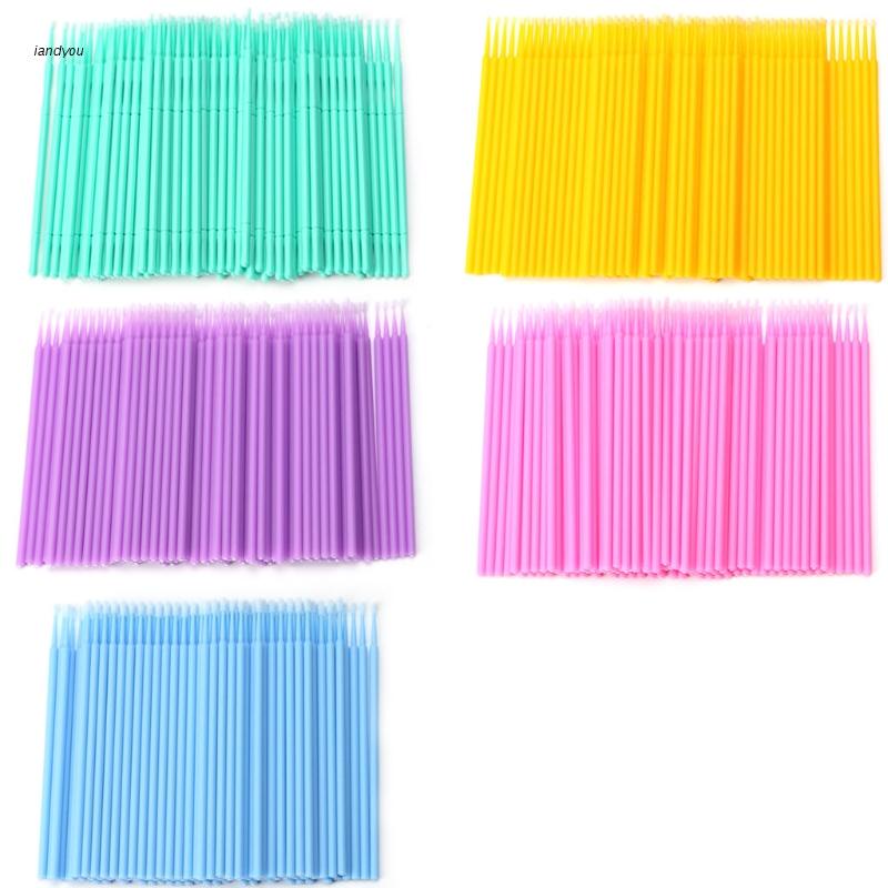 ✿ Set 100 Cọ Nhỏ Tháo Lông Mi Giả Sử Dụng Một Lần Tiện Lợi