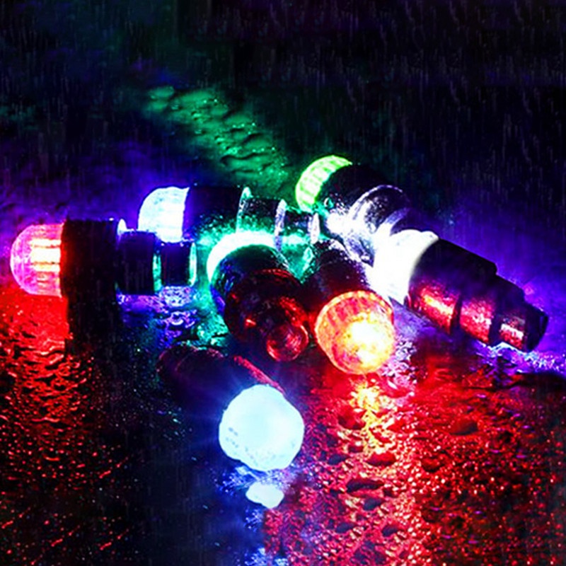 Đèn Led Nhiều Màu Sắc Gắn Van Bánh Xe Đạp Leo Núi/Xe Máy Điện