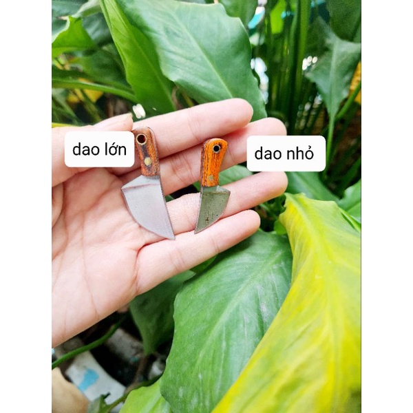 Dao tốt loại lớn cho mô hình nấu ăn dollhouse miniature