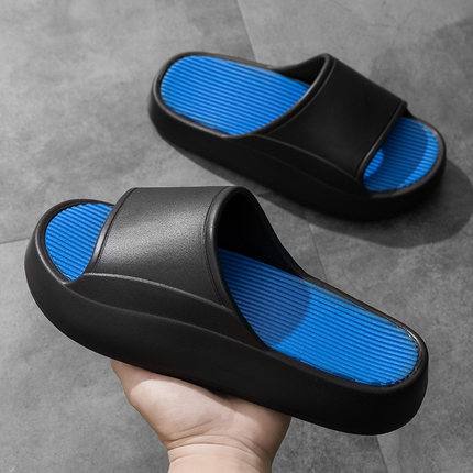 Dép quai ngang nam và nữ đế Cao 5cm siêu đẹp , chất liệu eva siêu bền không ngấm nước