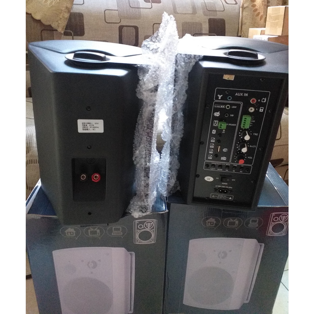 LOA TREO TƯỜNG ACTIVE BOSE 503 TÍCH HỢP BLUETOOTH, USB, FM- THÍCH HỢP LẮP ĐẶT CHO QUÁN CAFE , NHÀ HÀNG, SPA...