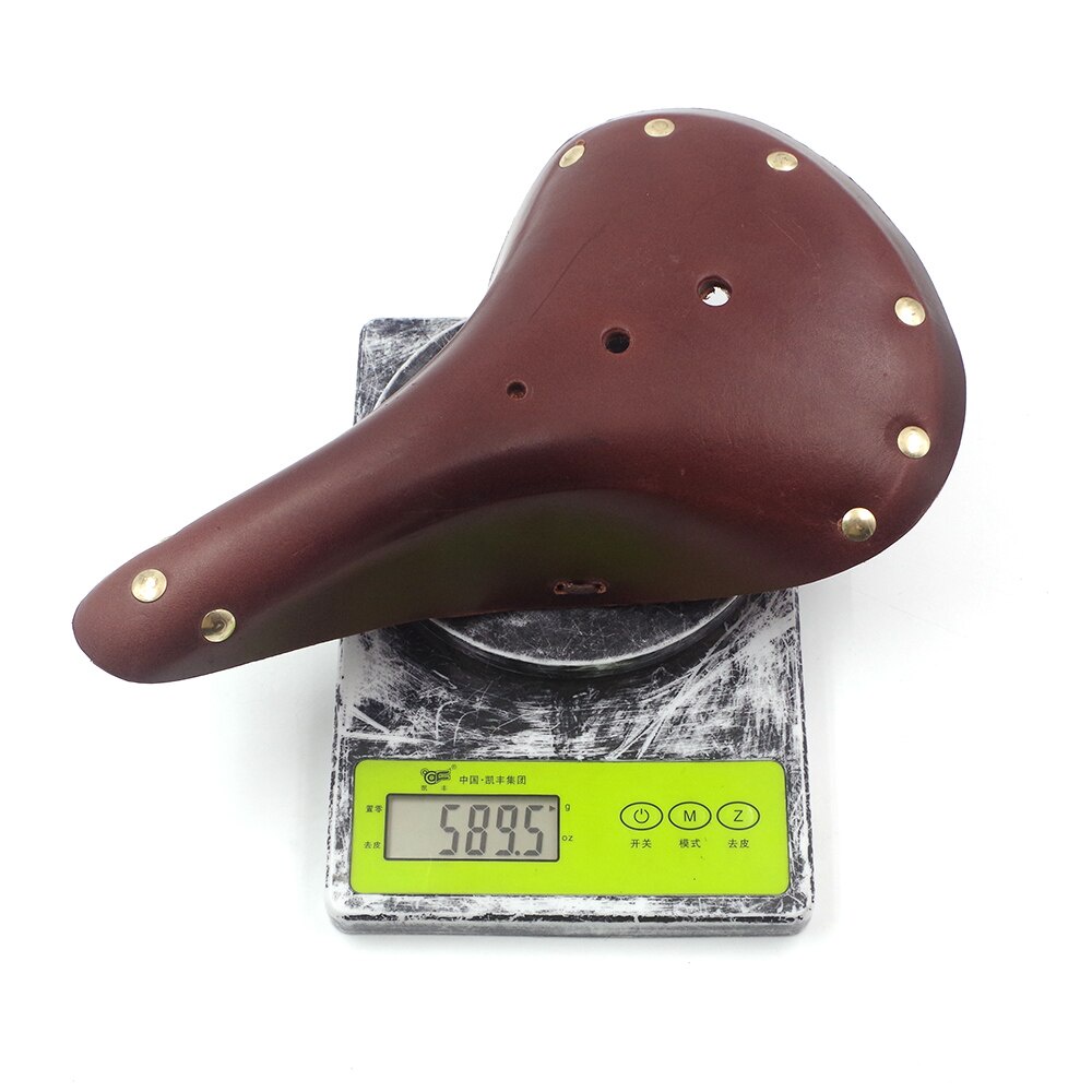 Yên xe đạp WALGUN bằng da bò mềm mại phong cách retro cho nam và nữ