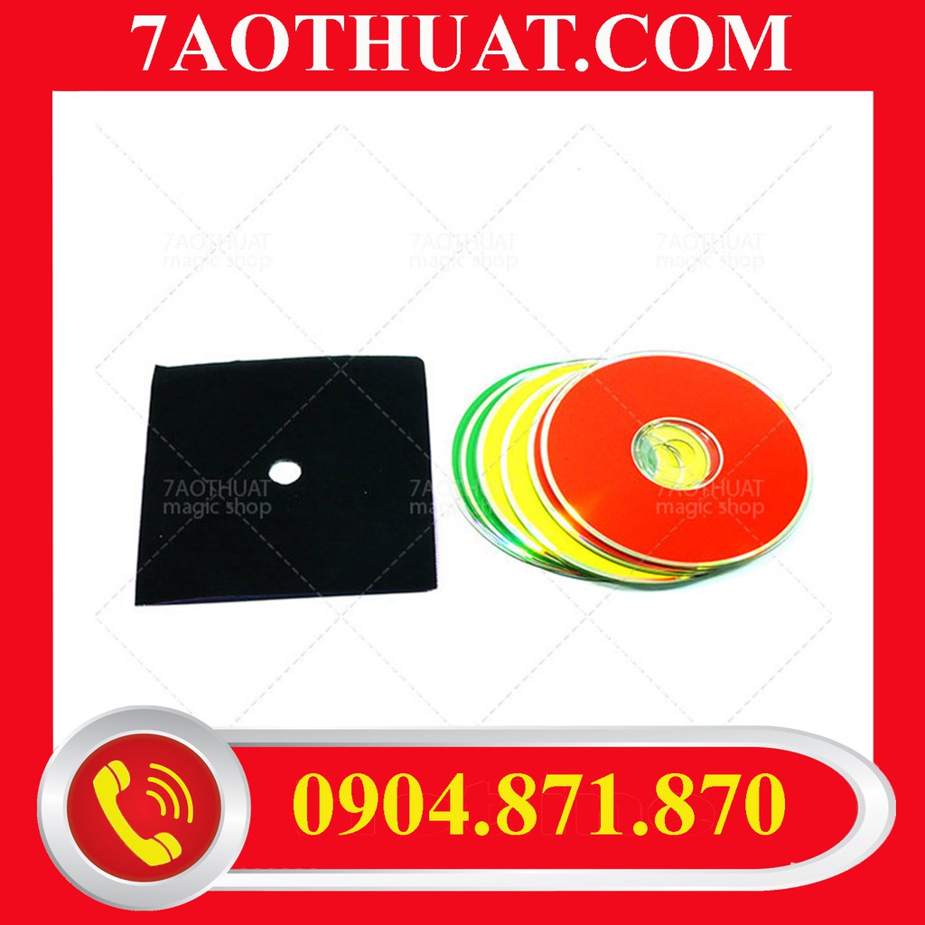 Phụ kiện ảo thuật: CD sân khấu kỹ năng ( nhiều màu )