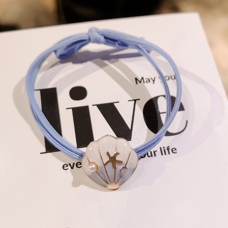 ✨✨Dây Buộc Tóc Cao Su Đàn Hồi Họa Tiết Cá Voi Dễ Thương