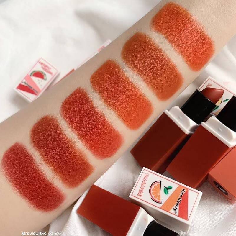 Son Thỏi Kiss Beauty Hoa Quả Fruit Matte Lipstick | BigBuy360 - bigbuy360.vn