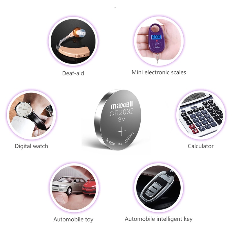 Pin CR2032 BR2032 CR2332 BR2332 DL2032 ECR2032 MX 3V