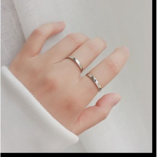 Cặp nhẫn Sun & Moon bạc 925 ( có ảnh thật)