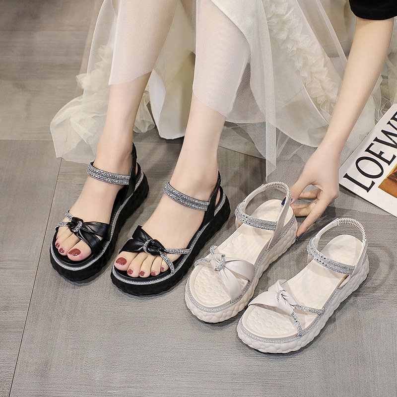 Xăng đan IELGY đế xuồng thoải mái phong cách Hàn Quốc cho nữ