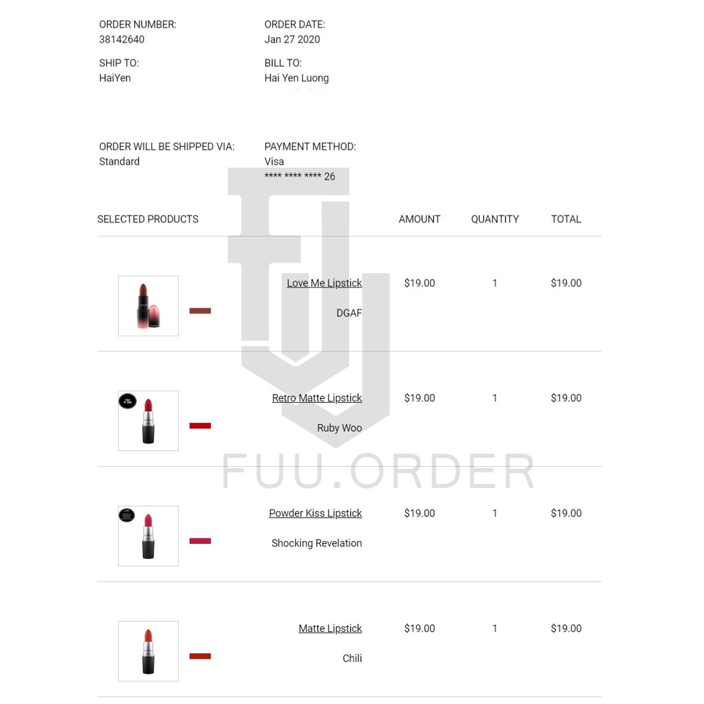 Son thỏi MAC Powder Kiss - Matte - Retro Matte Lipstick Fullsize 3.5g (Có bill đầy đủ) | BigBuy360 - bigbuy360.vn