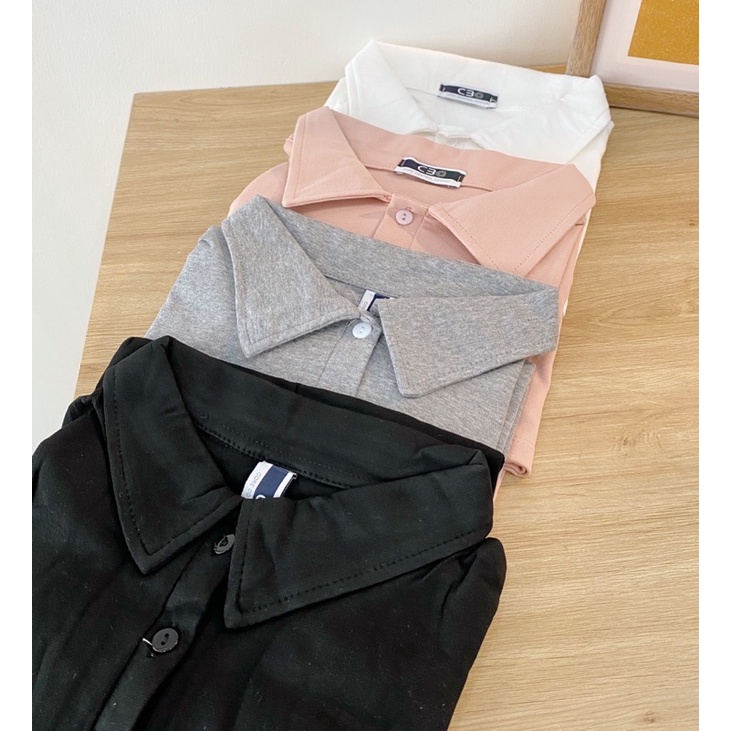 Đầm Thun Polo Trơn Cộc Tay Dáng Body , Hàng Quảng Châu, Hottrend 2021 [ẢNH THẬT] | BigBuy360 - bigbuy360.vn