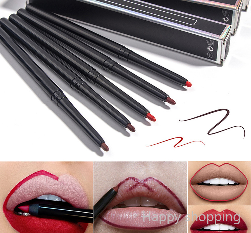 (Hàng Mới Về) Set Chì Kẻ Viền Môi + Son Môi Chống Thấm Nước Không Phai Màu | BigBuy360 - bigbuy360.vn