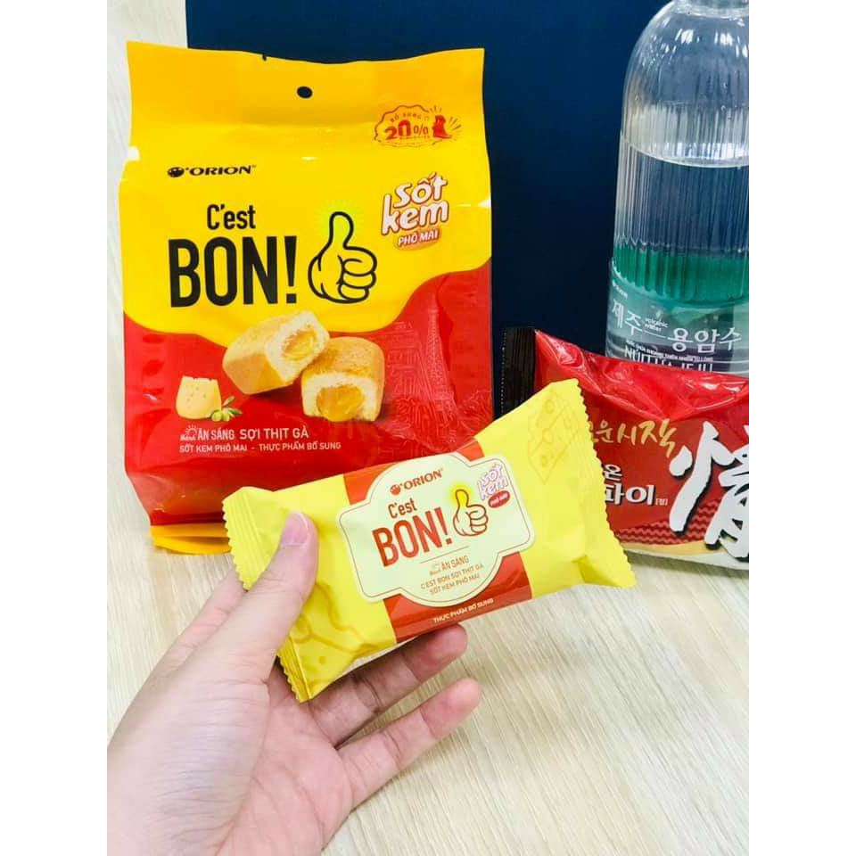 Bánh Ăn Sáng Sợi Thịt Gà C'est Bon Sốt Kem Phô Mai 100g