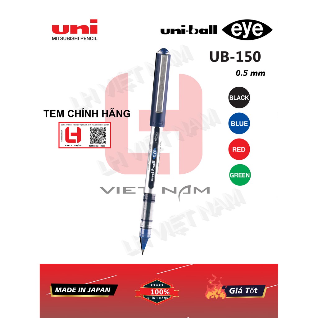 UB-150  UNI-BALL Eye Micro Bút mực nước