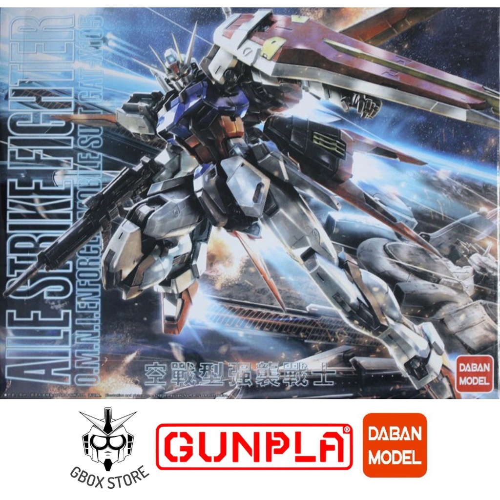Gundam MG 6630 Aile Strike Fighter GAT-X105 Daban Mô hình nhựa lắp ráp 1/100 (kèm base)