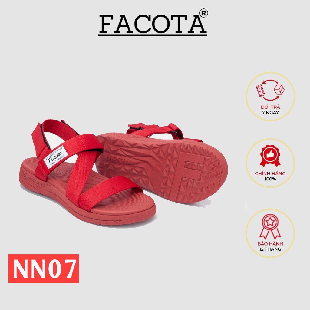 Giày Sandal Unisex thể thao Facota NN07
