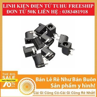 Jack DC 5.5x2.1mm Cái đực