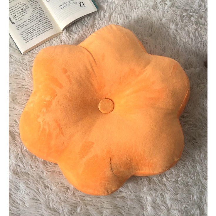 Đệm ghế, gối trang trí, gối tựa gối ôm hình bông hoa - Kanta store