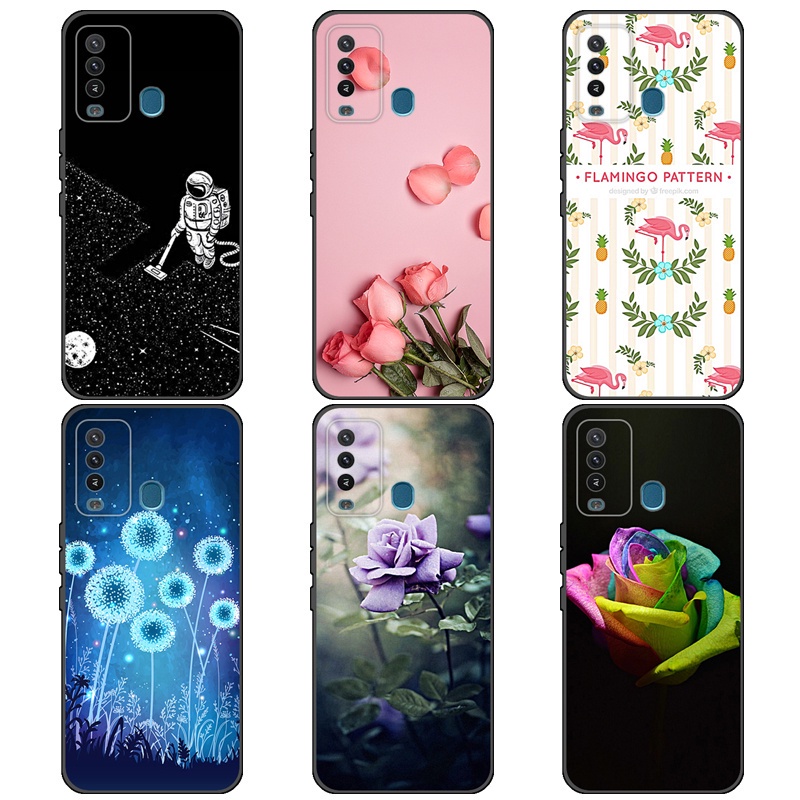 Ốp lưng Itel Vision 2 Plus P37 Pro Vỏ silicon TPU Vỏ hoạt hình Vỏ điện thoại ITEL Vision 2 Plus P37 