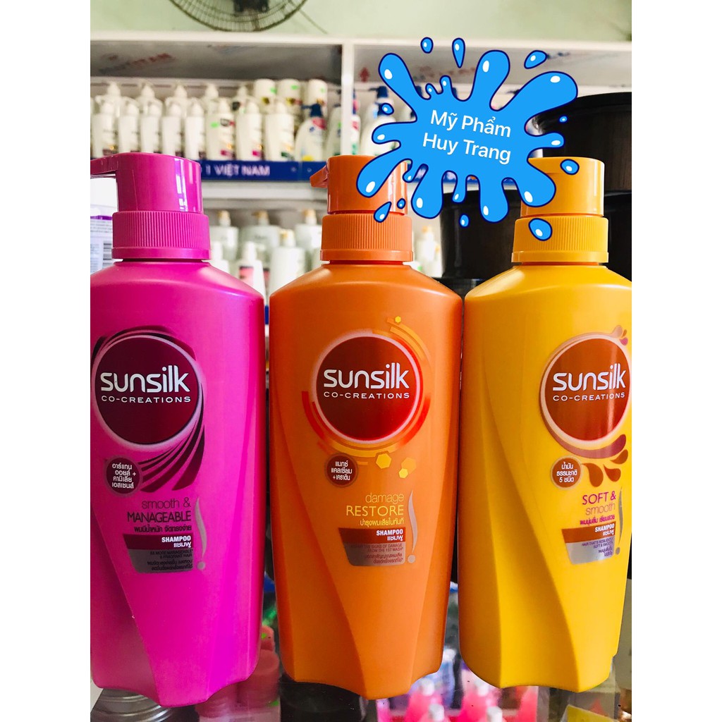 Dầu gộ sunsilk 450ml đủ màu - Thái Lan