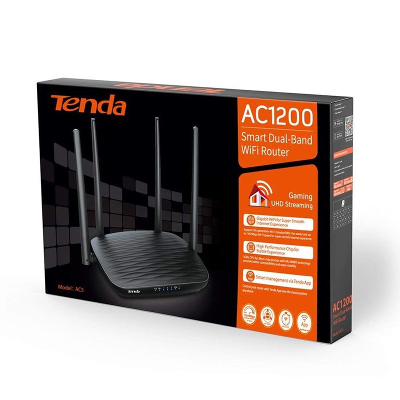 Router Wifi Tenda AC5 - Hàng Chính Hãng