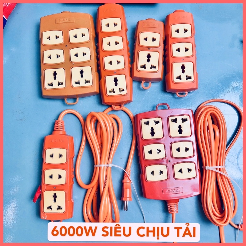 Ổ cắm điện đa năng chịu tải 6000W, 3 bếp từ bếp lẩu, Mua 1 lần dùng 1 đời, Hàng chính hãng, Bảo hành 12 tháng