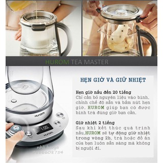 Máy pha trà, chưng yến HUROM TEA MASTER TM-P01FSS