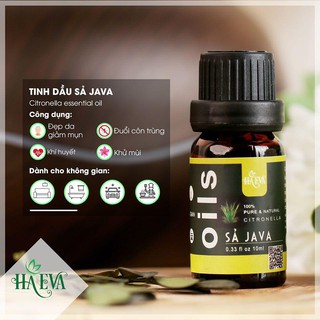 Tinh dầu sả java haeva