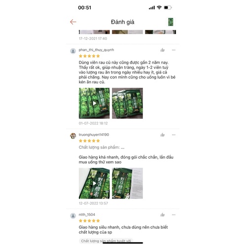 Viên rau củ seedcoms 3 tháng