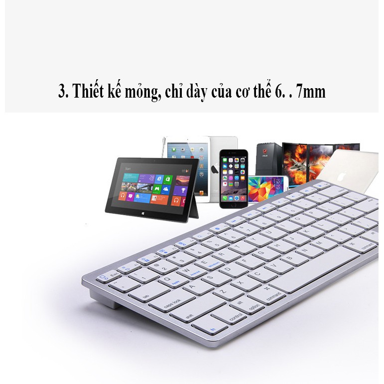 Bàn phím Bluetooth Magic X5 hỗ trọ IOS ANDROID WINDOWNS,Bàn phím không dây chất lượng