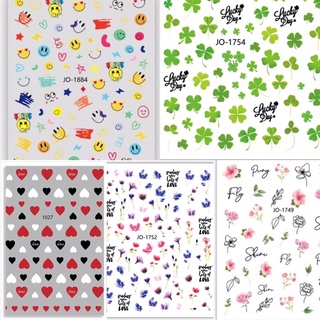 Miếng stick dán móng Hàn siêu cute dành cho Nail
