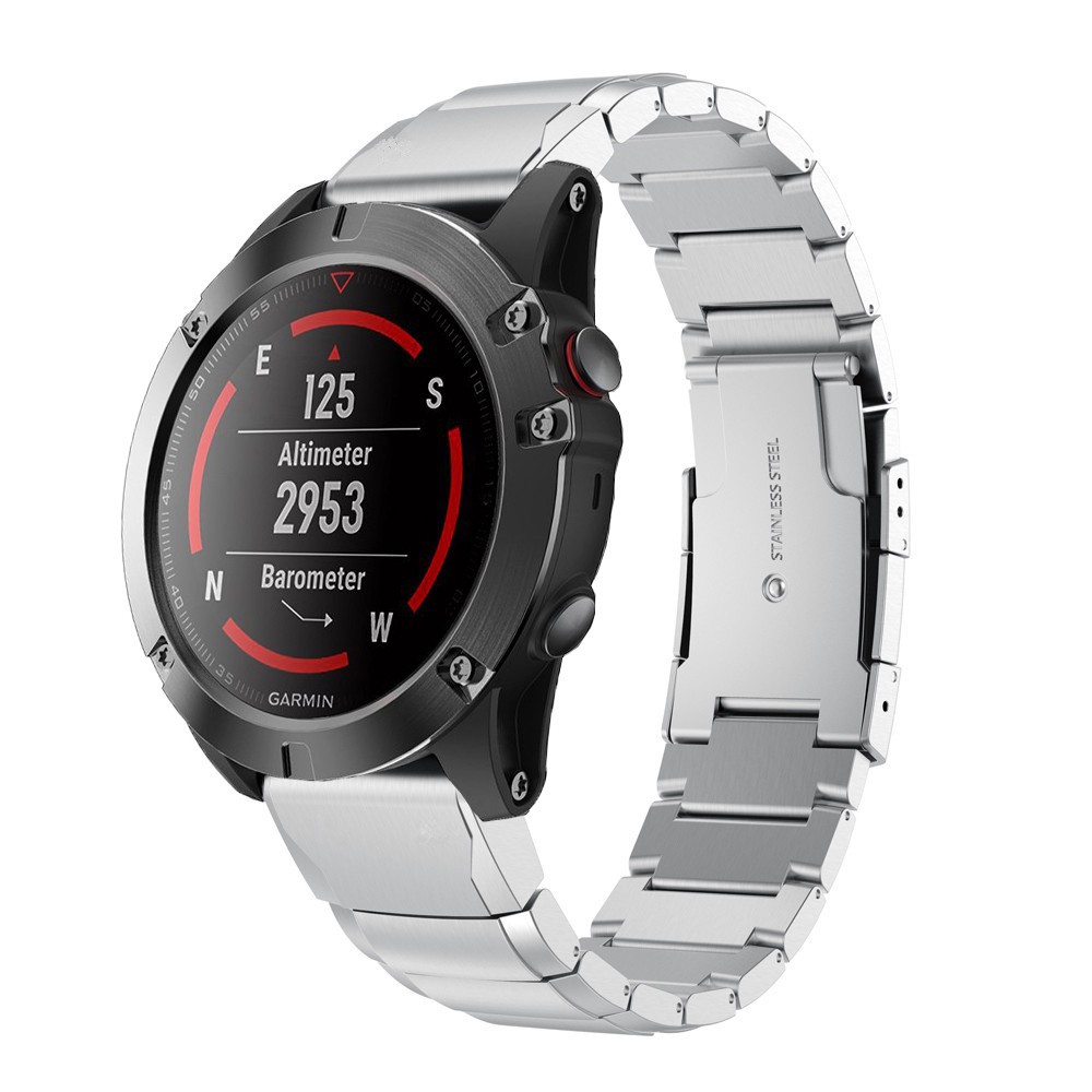 Dây đeo bằng thép không gỉ dành cho đồng hồ thông minh Garmin Fenix 3/5X