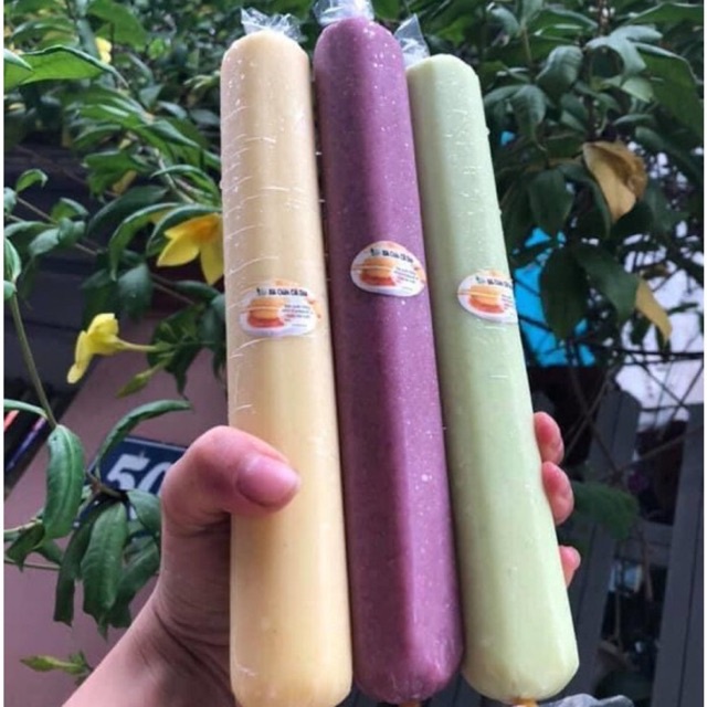 (5 tặng 1)COMBO 5 CÂY XÔI CHIÊN PHỒNG MIX 3 VỊ (NẾP CẨM; ĐẬU XANH; CỐM) ~ 300gr mỗi cây
