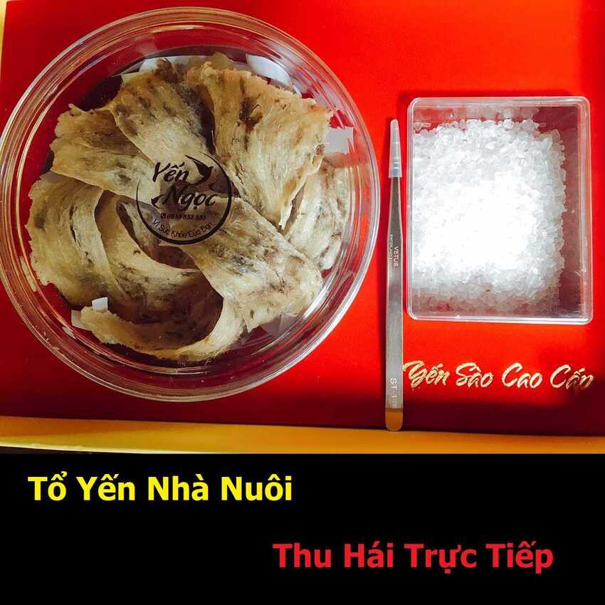 Tổ Yến Thô YẾN NGỌC 100gram (10-13 tổ) - 8 Acid Amin không thể thay thế - Yến Sào cao cấp - Nuôi và thu hái trực tiếp