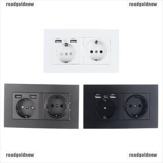 Ổ cắm điện gắn tường 16a gồm 2 cổng usb rnvv