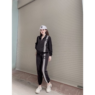 (MẪU MỚI) Bộ gió thu đông adidas ba sọc