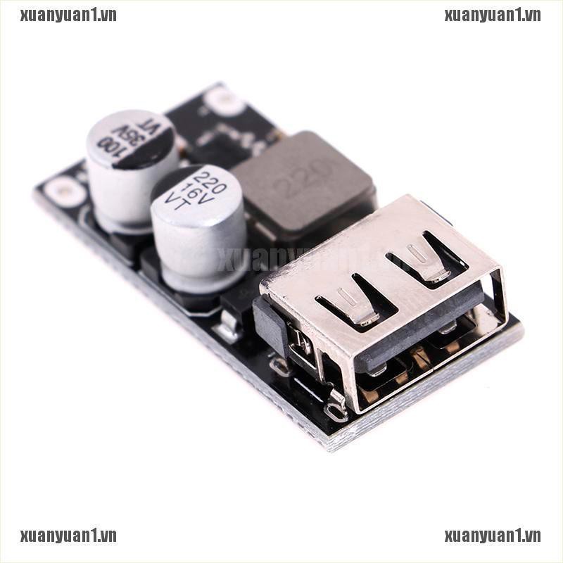 Mạch sạc điện thoại từ acquy, xe điện 5V 3A điện áp đầu vào 6-40V