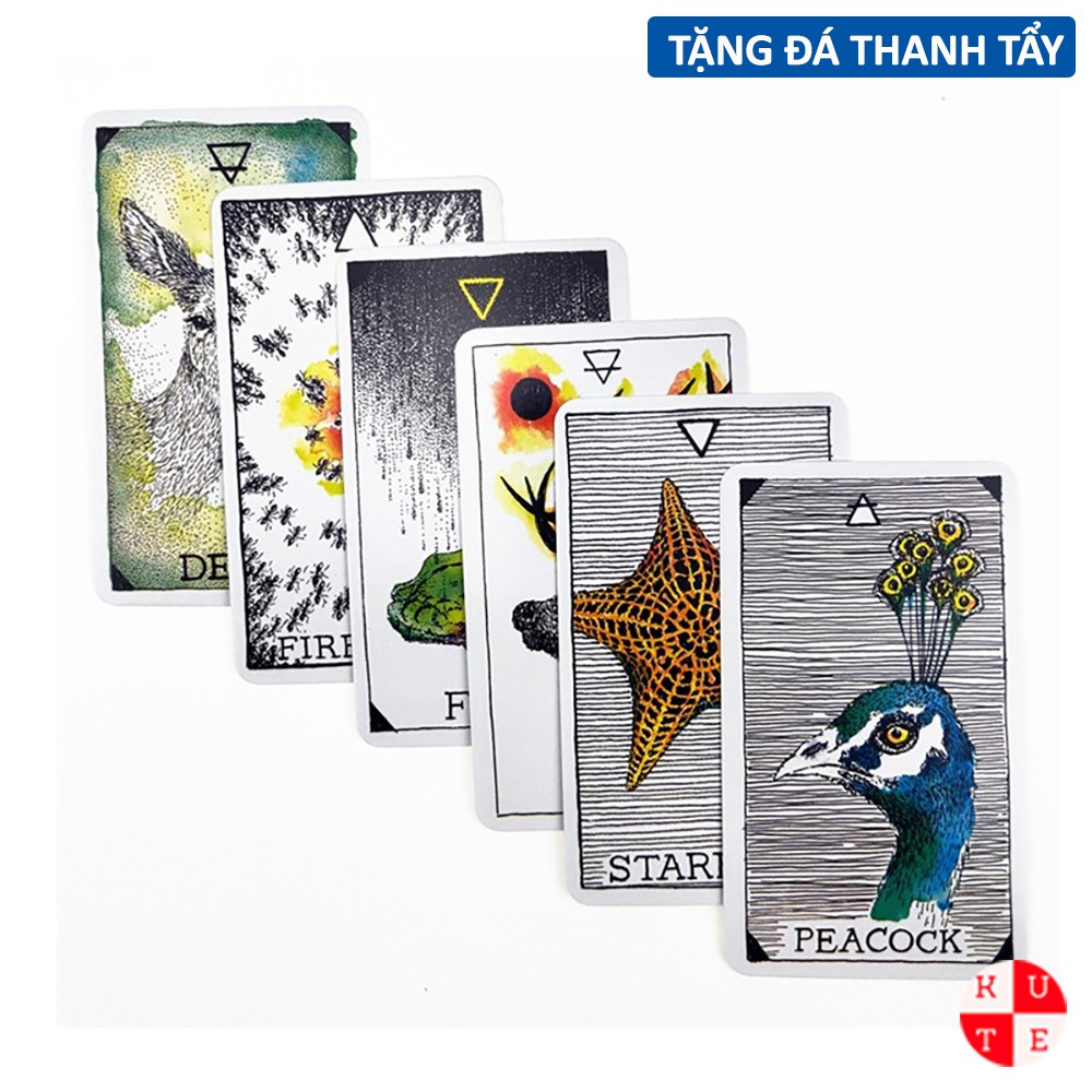 Bài Oracle Animal Oracle Tặng Đá Thanh Tẩy E92