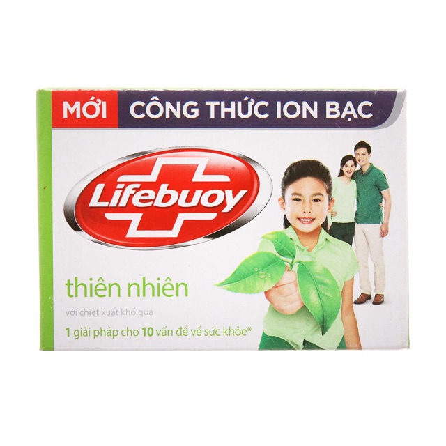 Xà bông công thức mới ION bạc Thiên Nhiên 90g