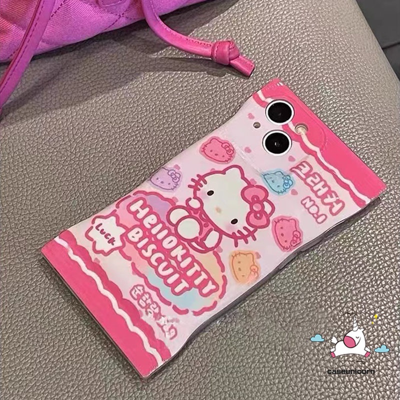 Ốp Điện Thoại Dẻo Họa Tiết Hoạt Hình Hello Kitty Cho iPhone 11 14 12 13 Pro Max 8 7 6 6s 14 Plus XR X Xs Max SE 2020