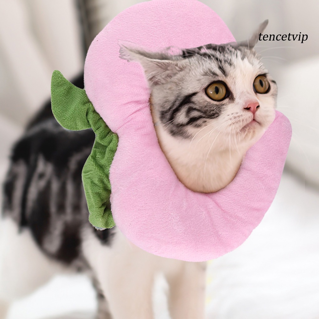 Vỏ bọc bảo vệ vòng đeo cổ chống liếm hình chóp dễ thương có thể điều chỉnh