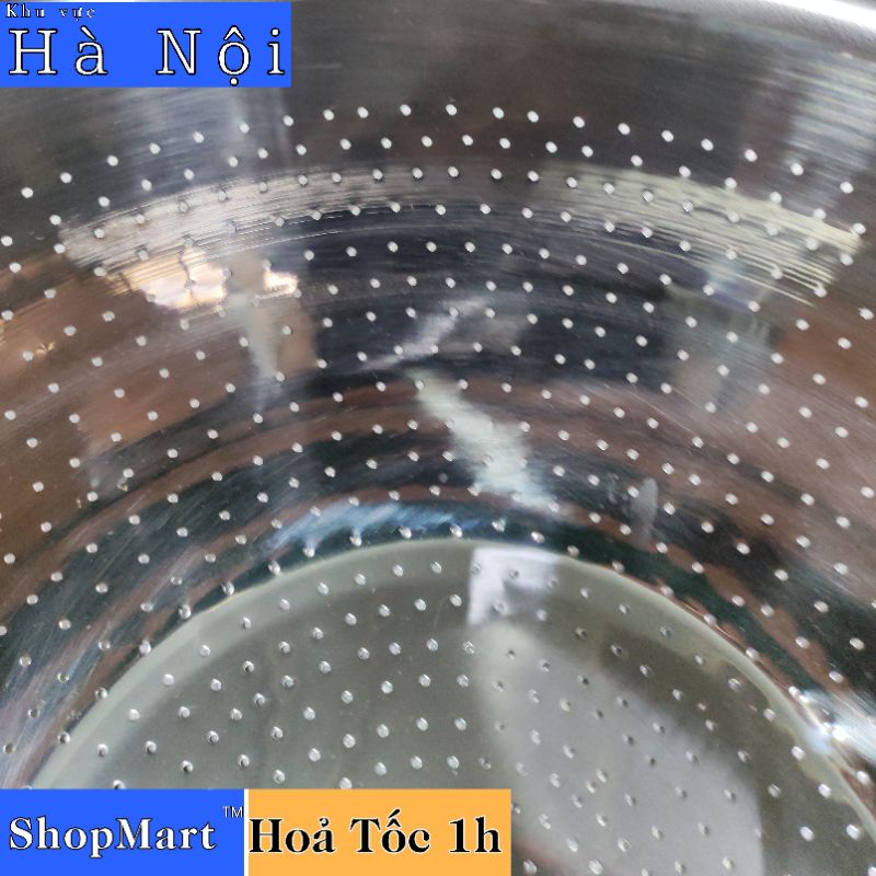 Rá vo gạo inox size lớn 38 cm, 40 cm, 42, 44, 46, 48, 50 cm, 52, 54, 56, 58, 60 cm, 62 cm loại dày Vietcook