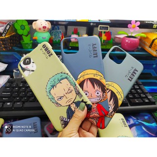 Ốp điện thoại in hình Luffy/zoro đảo hải tặc one piece dành cho Iphone X/Xs/XR/Xs max/ip 11/ip 11pro max