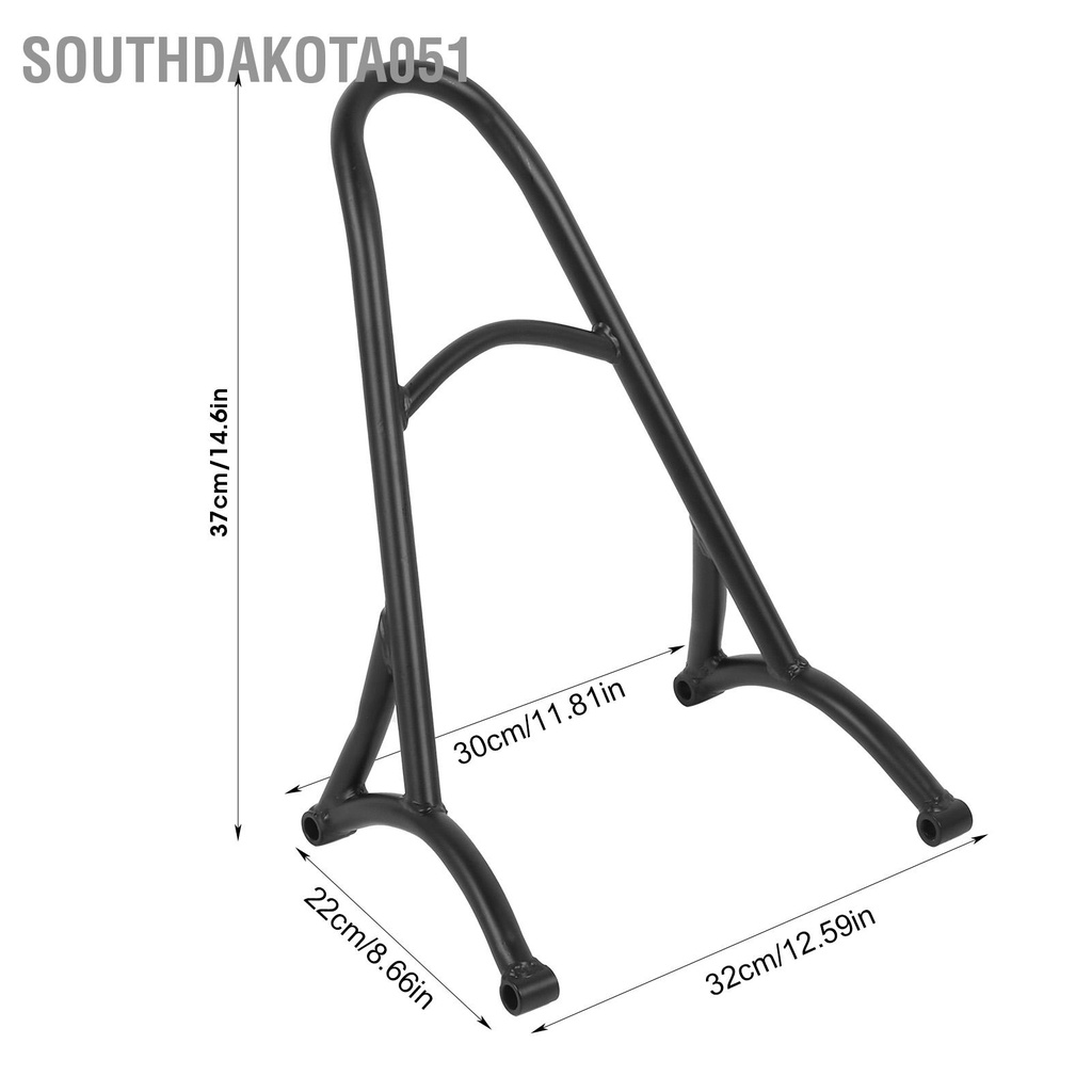 Hàng Sẵn Baga tựa lưng xe máy (không có tấm lót sau) cho Harley-Davidson XL883 / XL1200/48 2004‑2017【Southdakota051】