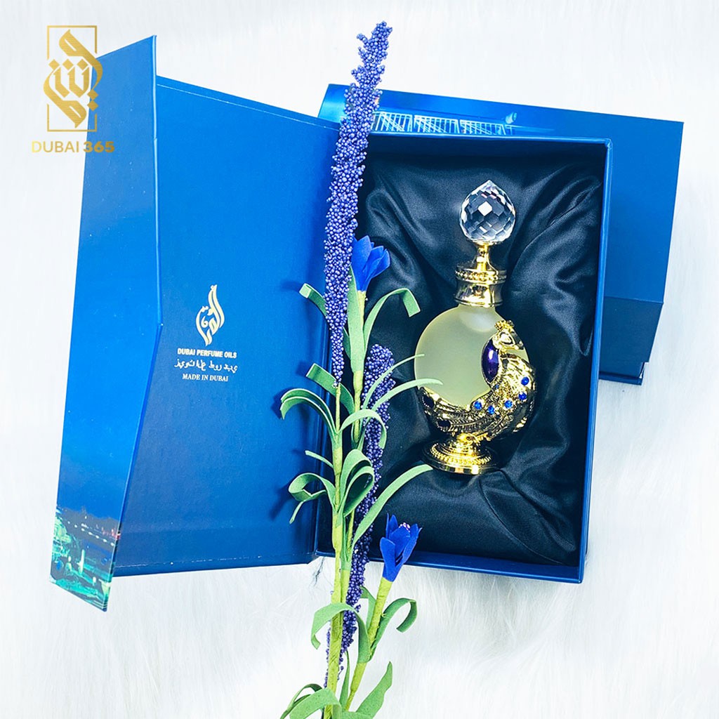 Tinh Dầu Nước Hoa Dubai Con Công Vàng Dành Cho Nữ - 15ml