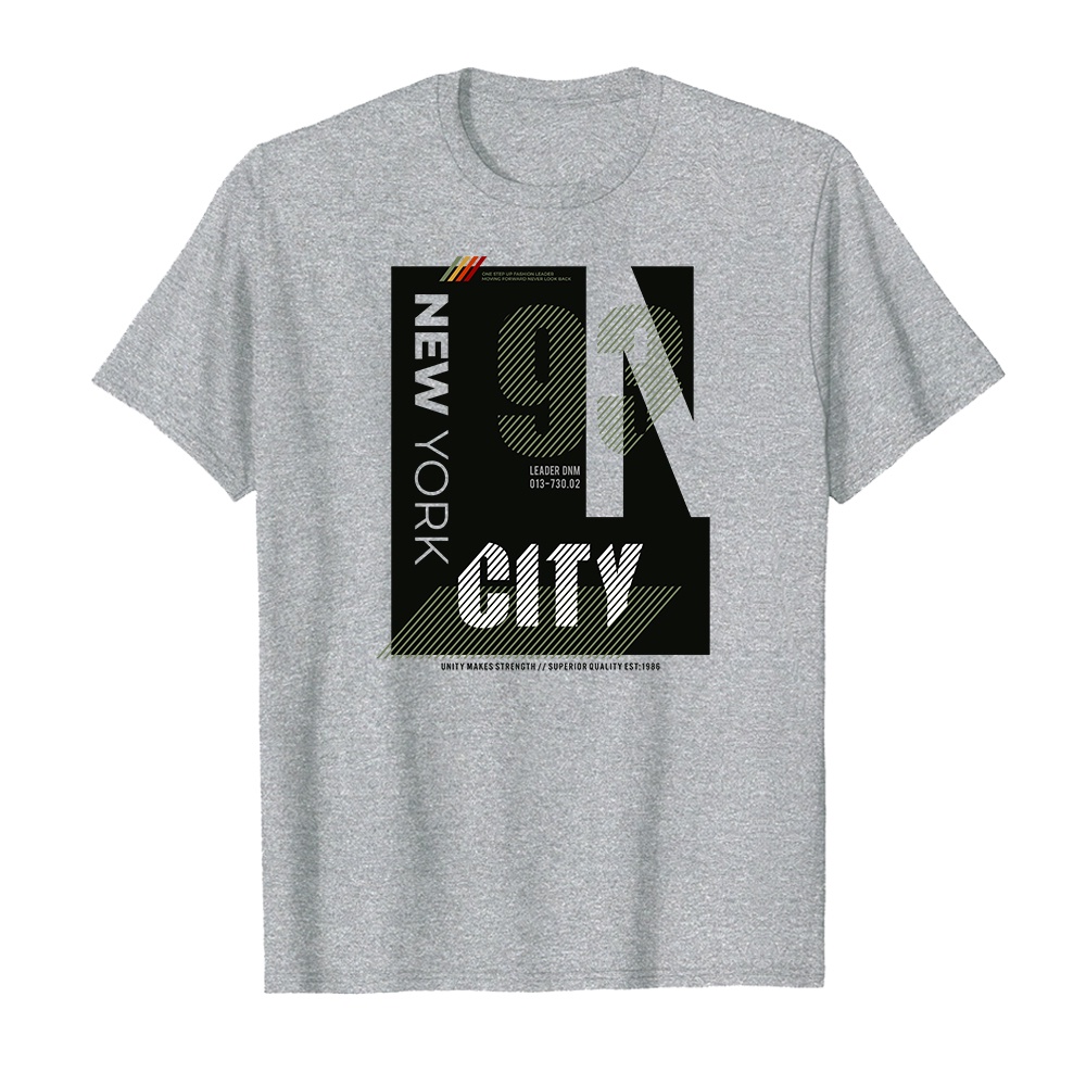 Áo thun cotton unisex HTFashion in hình new york city 14232