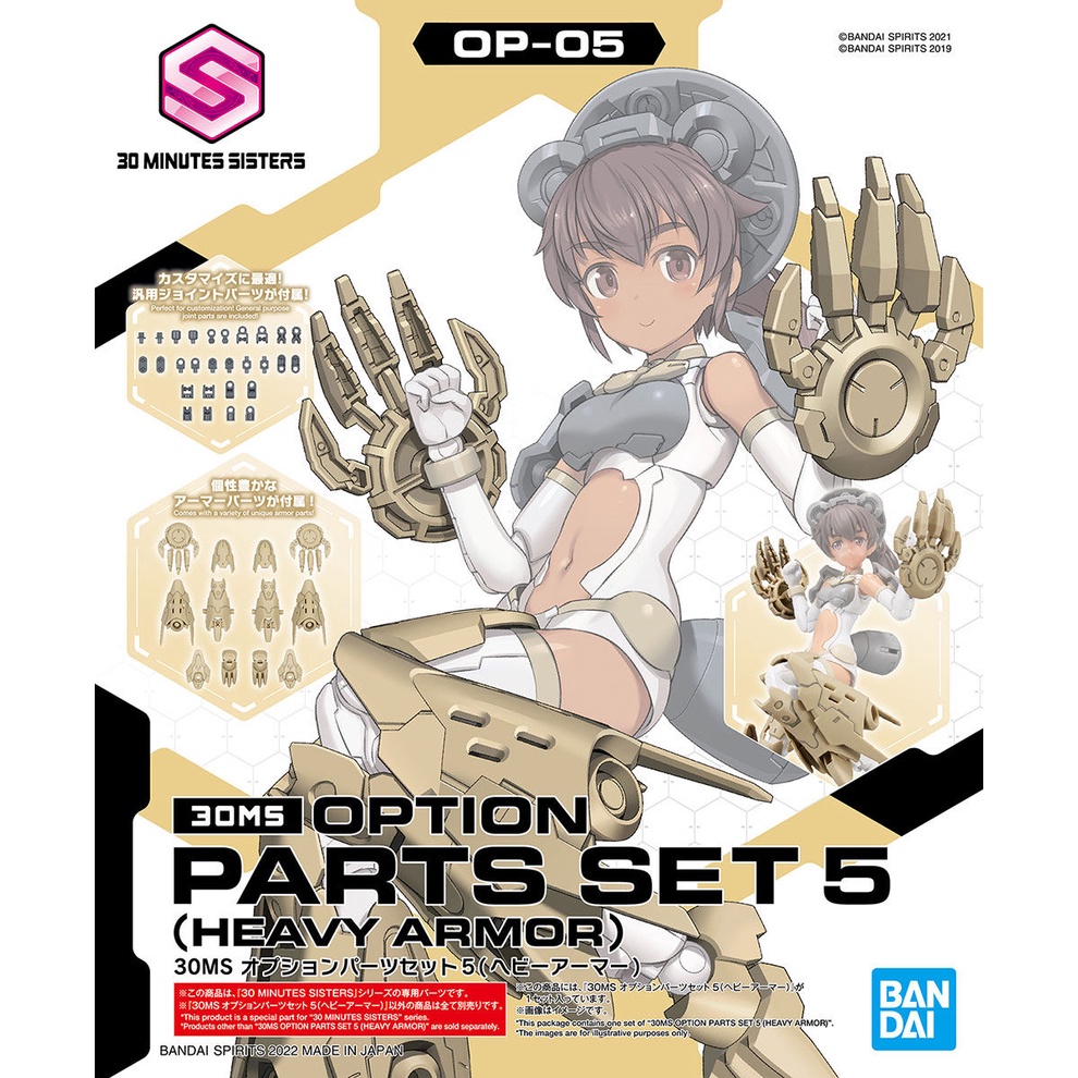 Mô hình Phụ kiện Bandai Option Parts Set 5  1/144