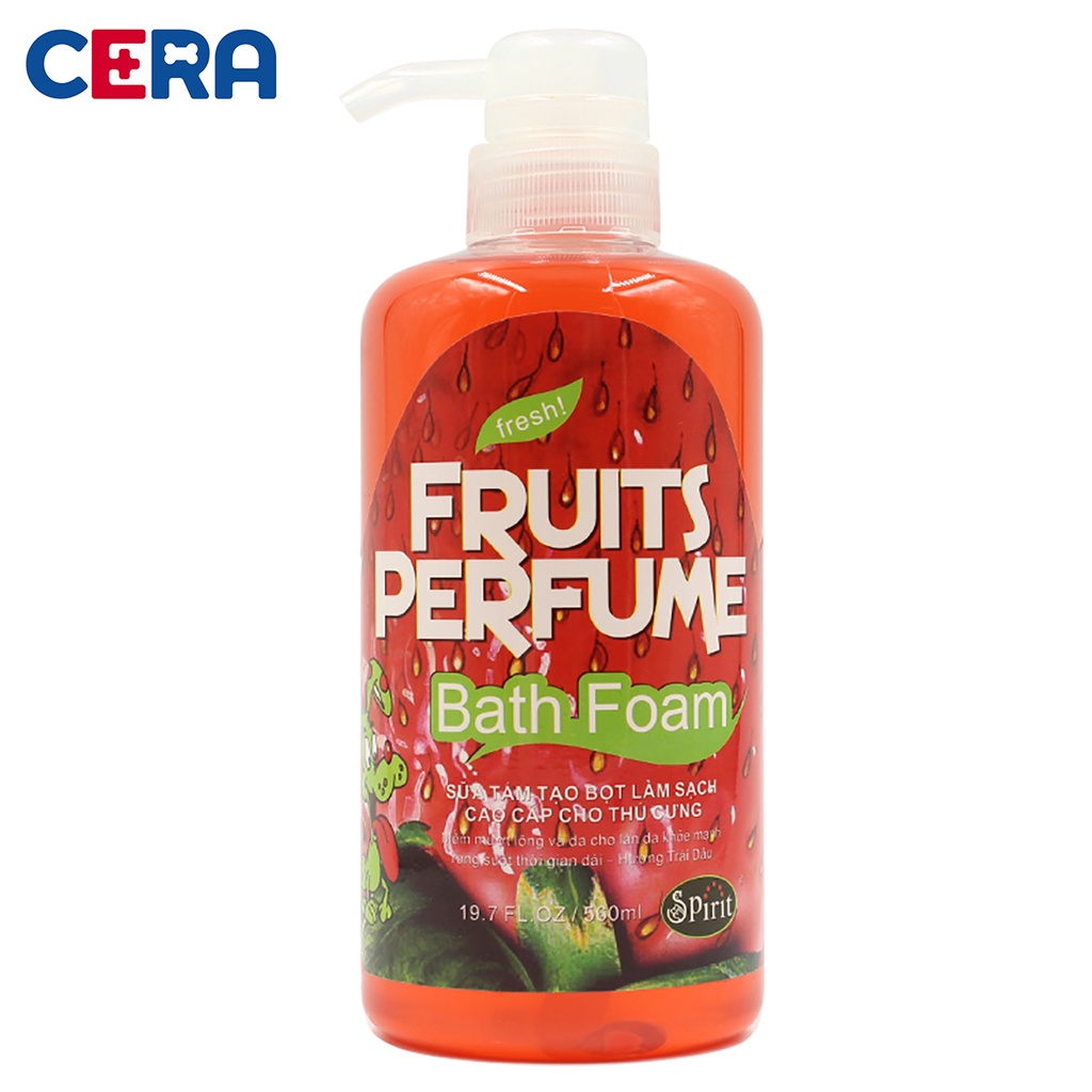 Sữa Tắm Thơm, Tạo Bọt, Làm Sạch Cao Cấp Cho Chó Mèo - Fruits Perfume - 800ML